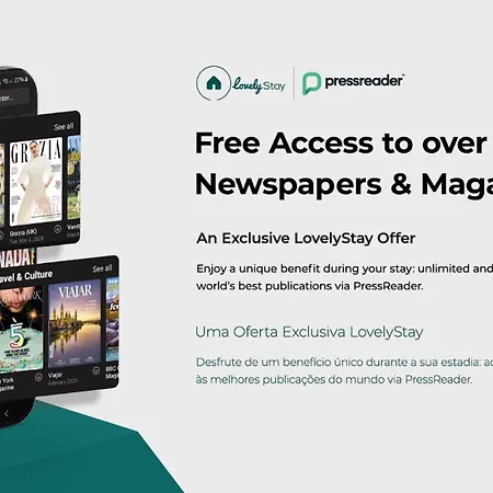 Lovelystay - Luxury 2br Duplex In Foz Πόρτο